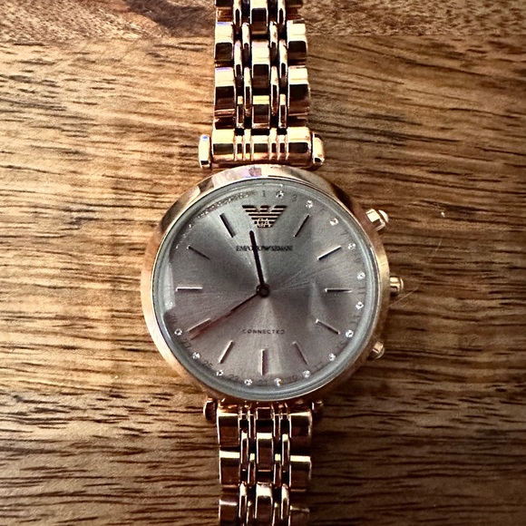 Emporio Armani Connected Rose Gold Watch - Picture 2 of 4